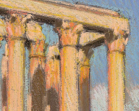 Temple of Zeus, Athens - Detail 1
