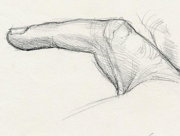 Studies of My Fingers - Detail 1