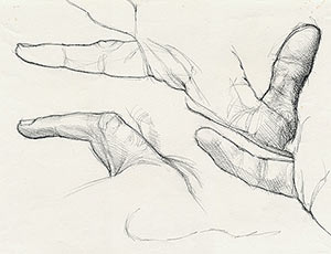 Studies of My Fingers