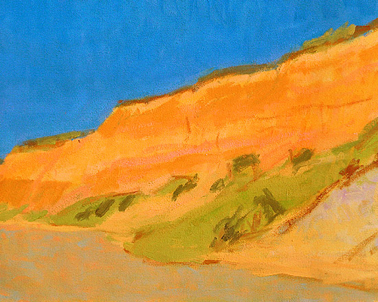 Cliffs Leading to Witton Bluff - Detail 2