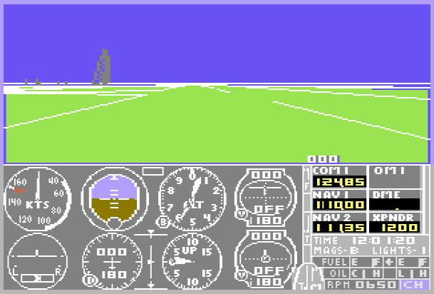 Sublogic Flight Simulator Image