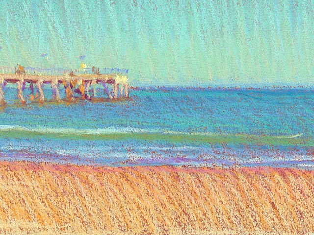 Glenelg Jetty in Morning Sunlight - Detail 2