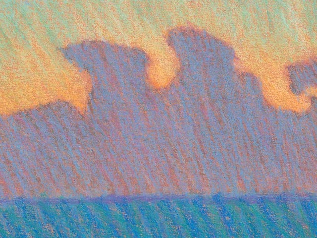 Cloud Shapes at Sunset - Detail 2