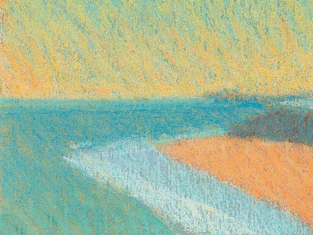 Towards the Beach from Witton Bluff, in the Morning - Detail 3