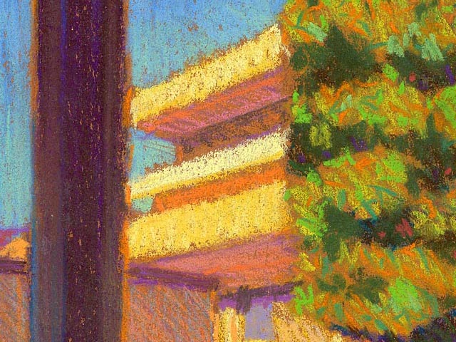 Sunny View from under the Concrete Pathway - Detail 1