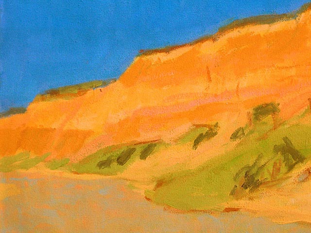 Cliffs Leading to Witton Bluff - Detail 2